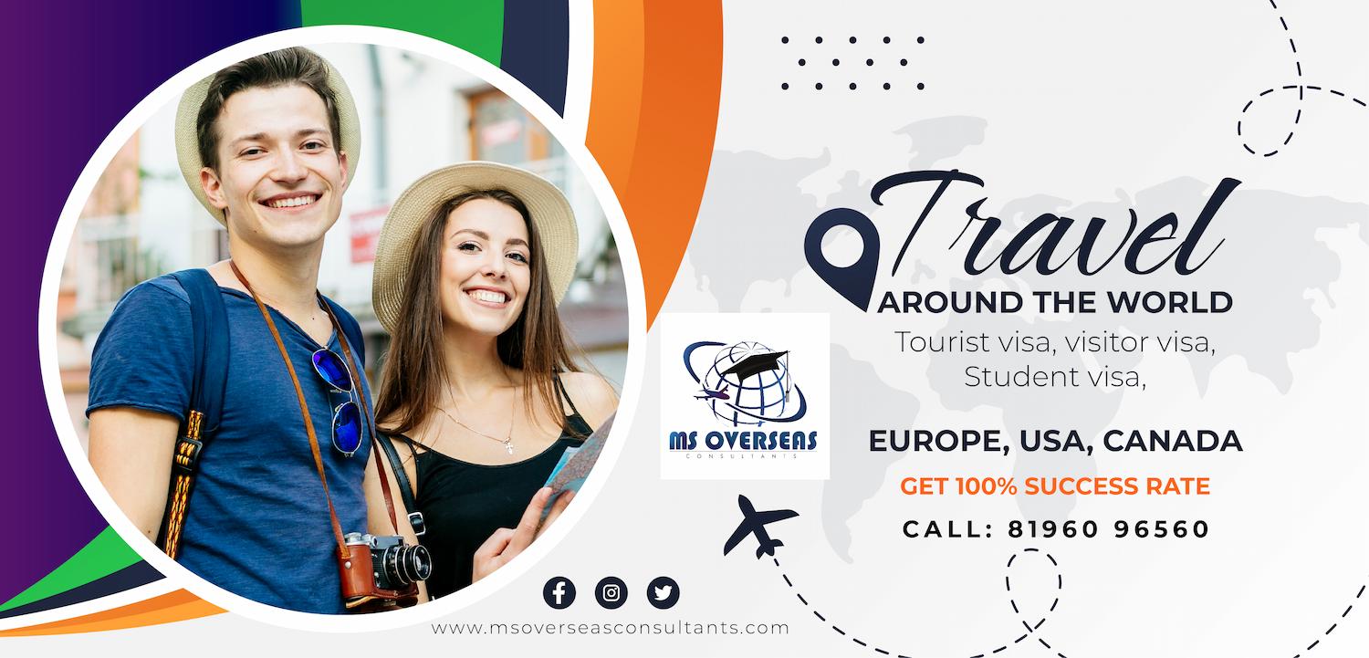 Tourist visa, visitor visa and student visa for europe, canada usa uk